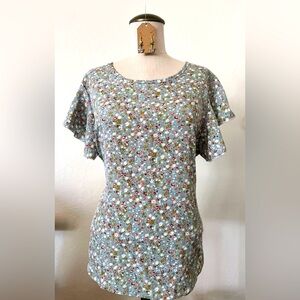 COPY - NWT Emery Rose, XL, sage color base w/floral print- so pretty!
